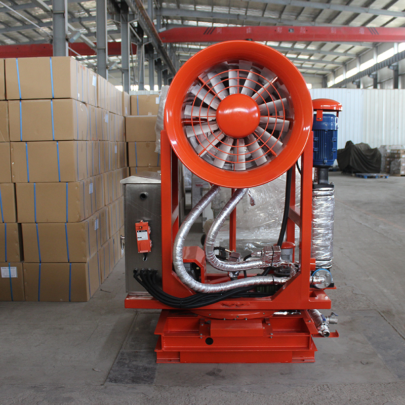 霧炮機的噴霧效果如何是由哪些決定的？