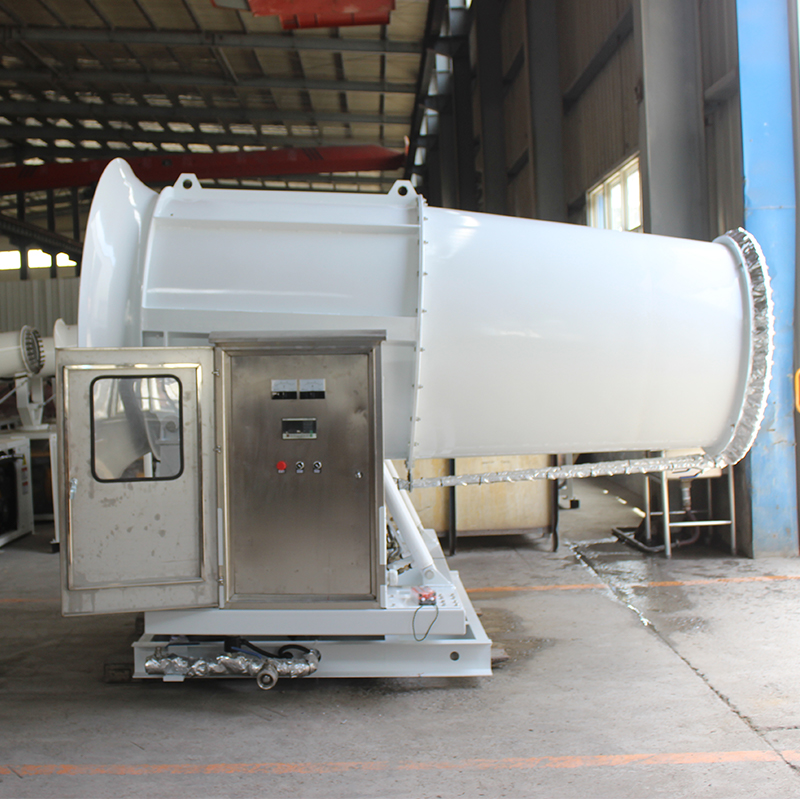 鄭通生產的霧炮機除塵效果怎么樣？