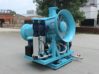 環(huán)保降塵霧炮機(jī)廣泛適用于煤場等環(huán)境