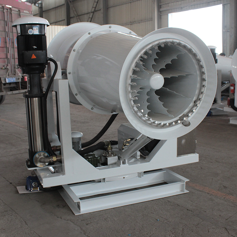 霧炮機(jī)噴不出水霧且滴水是什么原因？