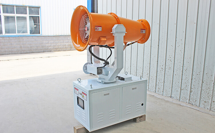 30米霧炮機-霧炮機左右旋轉怎么調？