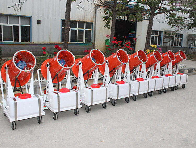 除塵霧炮機可以使用純凈水降塵嗎？