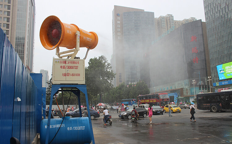 新型車(chē)載式霧炮機(jī)如何進(jìn)行安裝使用？