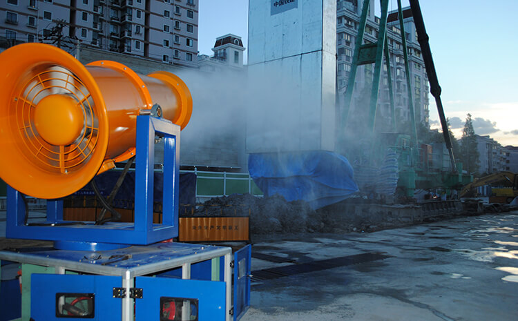 車載霧炮機(jī)在道路降塵中起到什么作用？比起灑水車有哪些優(yōu)勢？