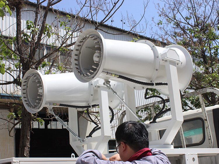 風送式霧炮機作用