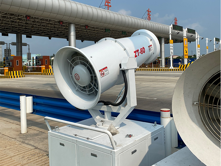 車載式霧炮機(jī)對粉塵污染治理有什么作用？