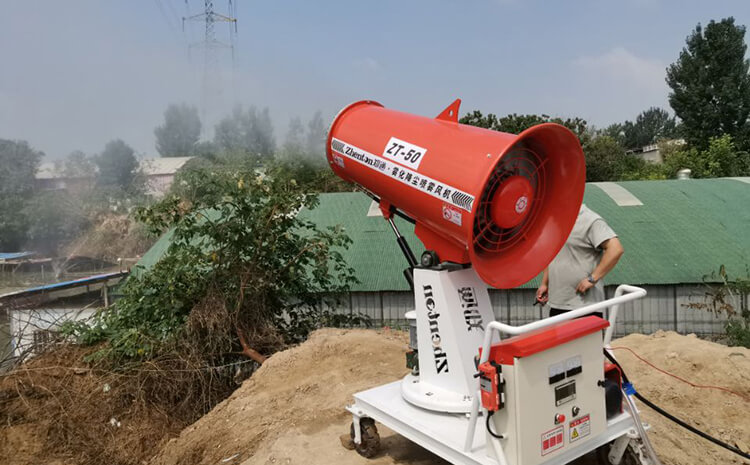 霧炮機對于除霾工作有哪些重要性？