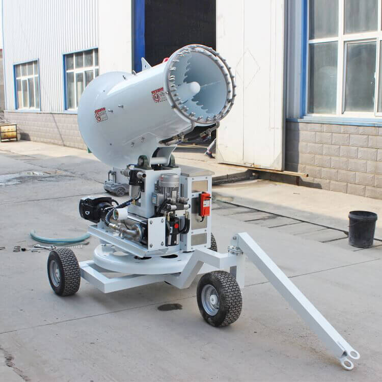 除塵霧炮機有什么結構特點？除塵效果怎么樣？