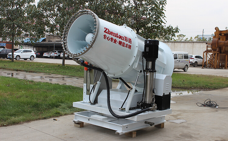 抑霾遠(yuǎn)程霧炮機(jī)可以用于治理粉塵污染嗎？