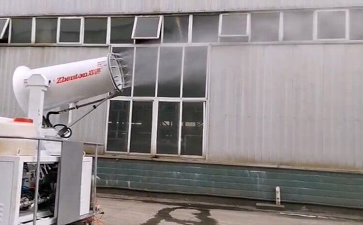 灑水車上加裝霧炮機設備有哪些優勢？