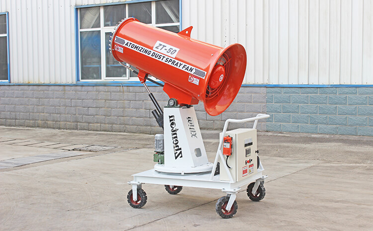 鄭通車載式霧炮機有哪些性能特點？