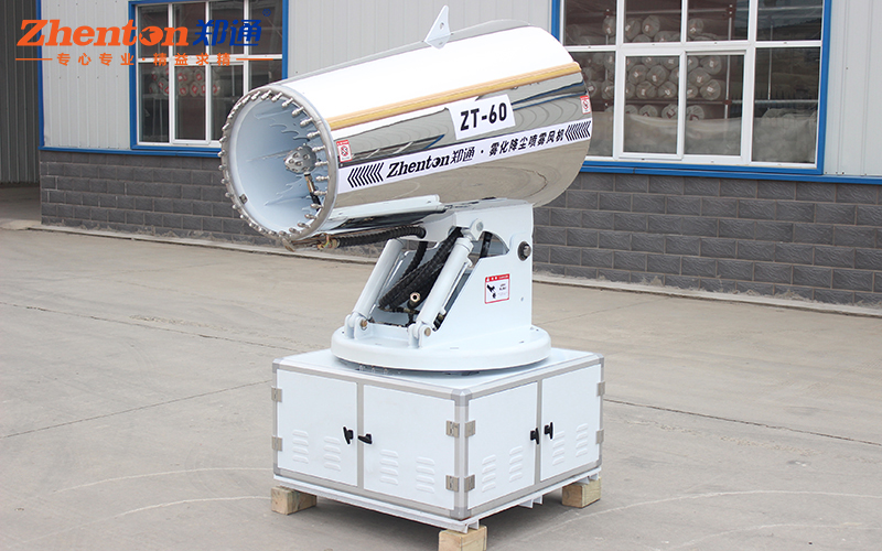 環保降塵霧炮機是如何治理粉塵的？