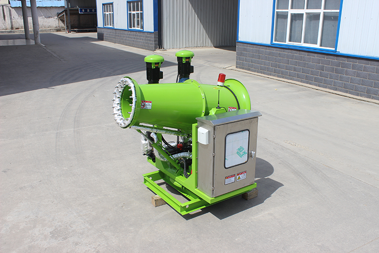 鄭通高壓超細霧霧炮機比傳統(tǒng)噴霧設(shè)備有哪些優(yōu)勢？