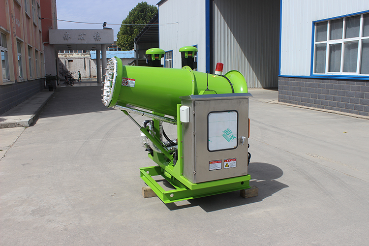 高壓降塵霧炮機(jī)使用安全嗎？