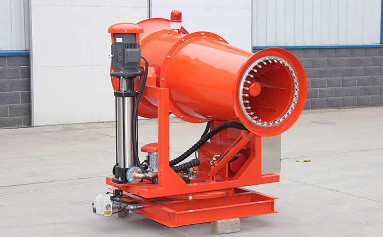 環(huán)保除塵霧炮機(jī)的降塵技術(shù)是什么？