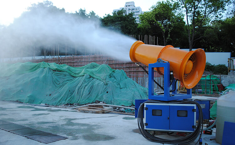 環(huán)保除塵霧炮機是如何產(chǎn)生的？