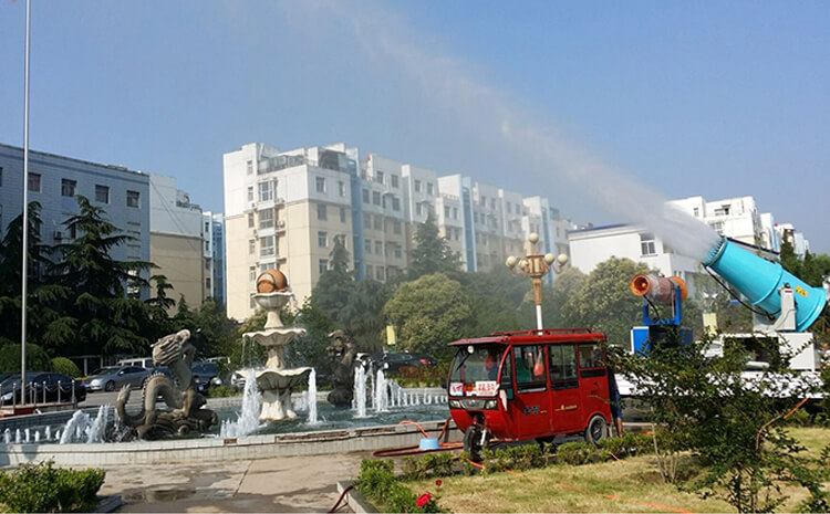 環(huán)保霧炮機有哪些作用？