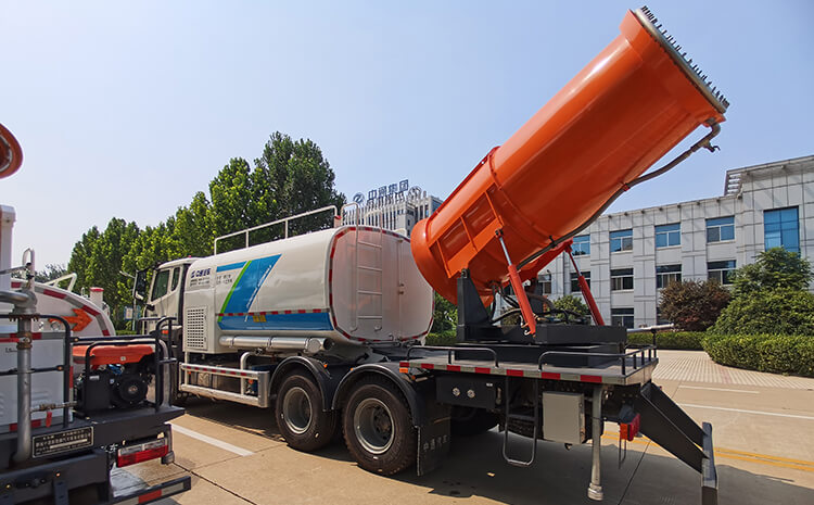 環(huán)保除塵霧炮機(jī)的風(fēng)機(jī)和水泵都有什么作用？