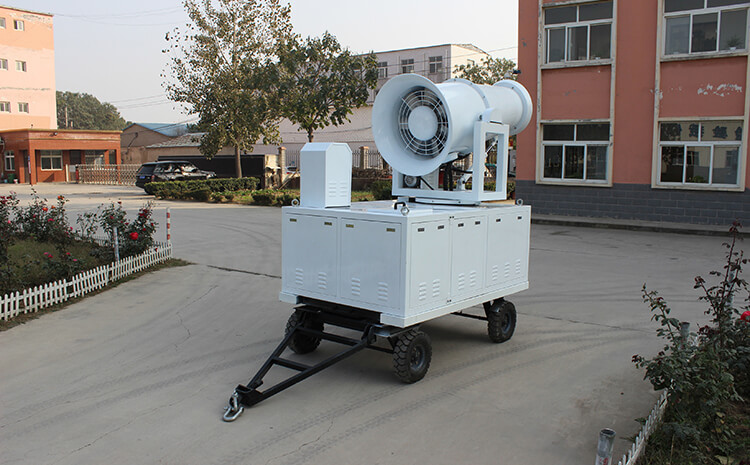 遠程降塵霧炮機如何運作？為什么被廣泛使用？