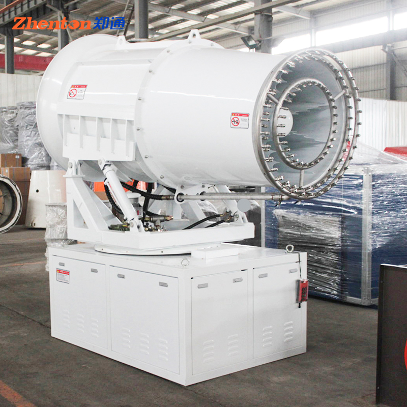 石料廠降溫抑塵用除塵霧炮機設備