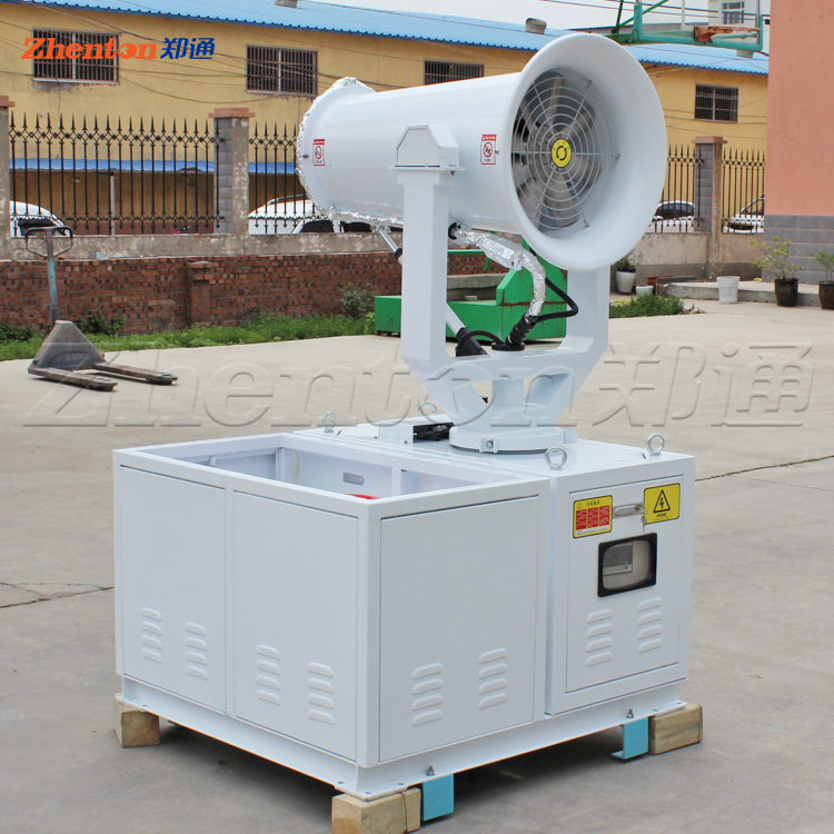 車載式霧炮機(jī)噴霧不均勻并且噴霧量太大怎么辦？怎么調(diào)整維修？