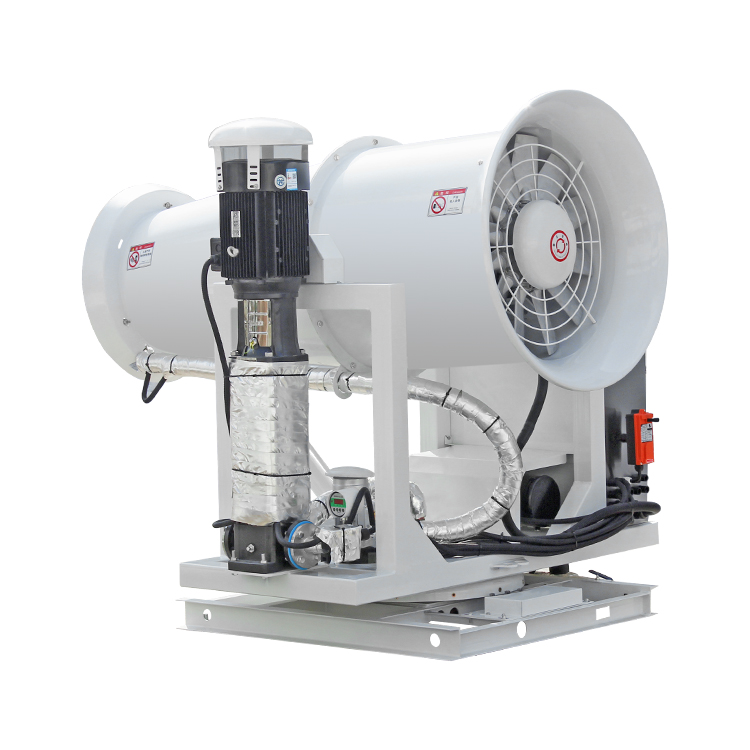 炮霧機(jī)如何實(shí)現(xiàn)上下左右旋轉(zhuǎn)？