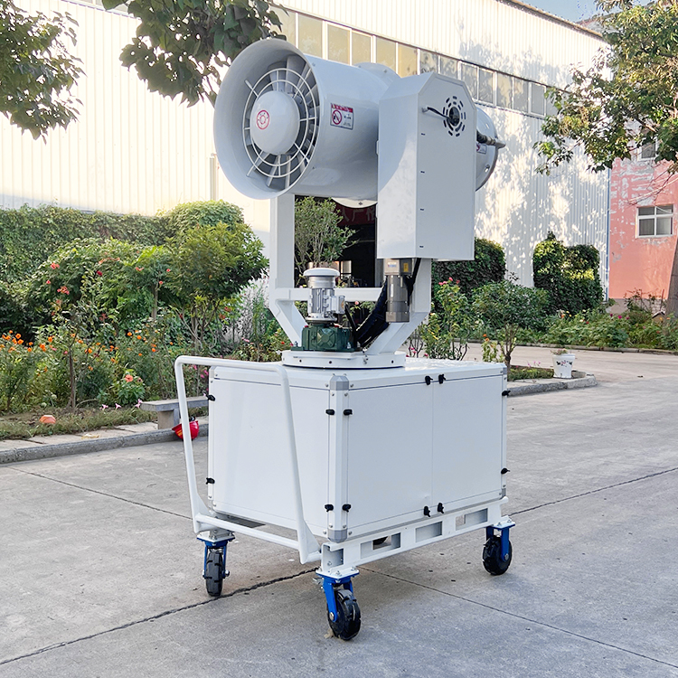 40米霧炮機一天消耗多少電？鄭通霧炮機廠家告訴您